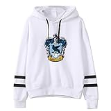 YANNI Unisex Slytherin House Hoodie,H-arry Potter Cosplay Kostüm Pullover Hoody,Multi-Farbe Pullover Hooded Top Cardigan-O M