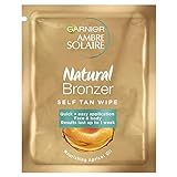 Ambre Solaire - No Streaks Bronzer by Garnier Self-Tan Face Wipe (One Singular Sachet)