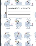 Bigfoot Composition Notebook: Wide Ruled Lined Paper Notebook Easy To Use For School Student, College Student, Medical Student or Personal