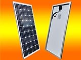 bau-tech Solarenergie 1 Stück 100Watt Solarmodul Solarpanel Photovoltaik Solarzelle monokristallin GmbH
