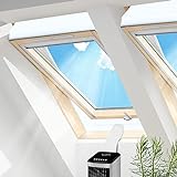 XINRANFF Fensterabdichtung für Mobile Klimageräte Dachfenster, Klimaanlage Fensterabdichtung Hot Air Stop zum Anbringen an Schwingfenster, für max 380cm Fensterumfang, Fensterkitt Set 2x190CM, Weiße