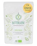 BitterLiebe® Teemanufaktur Kräuterkur Bio Kräutertee lose 100g mit der Kraft der Bitterstoffe I Bitterkräuter, Grüner Tee, Hagebutte uvm. I ca. 70 Tassen (100g)