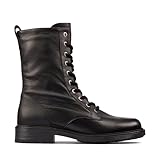 Clarks Orinoco 2 Style Lederstiefel in Schwarz, Schwarz, 39 EU