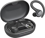 JLab Go Air Sport, In Ear Kopfhörer kabellos, Bluetooth Kopfhörer Sport - Sportkopfhörer, 32+ Stunden, USB Ladecase, 3 EQ-Sound - True Wireless kabellose Kopfhörer für Gym, Joggen, Schw