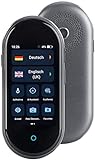 simvalley MOBILE Übersetzungsgerät: Mobiler Echtzeit-Sprachübersetzer, 106 Sprachen, Touchscreen, Kamera (Sprachenübersetzer)