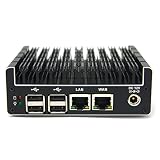 Protectli Vault FW2B - 2 Port, Firewall Micro Appliance/Mini PC - Intel Dual Core, AES-NI, 8GB RAM, 120GB mSATA SSD - Compatible with pfSense/OPN