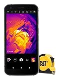 CAT S62 Pro Robustes Outdoor Smartphone mit FLIR Wärmebildkamera (5.7 Zoll FHD+ Display, 128 GB Speicher, 6 GB RAM, Dual-SIM, IP68, 4G, Android 10) inkl. CAT Maßband [Exklusiv bei Amazon] schwarz
