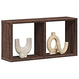 Xichuzi Wandschrank 60x16x30 cm Eichen-Optik Holzwerkstoff, Hängeschrank, Fernsehschrank, Sideboard Hängend, Sideboard Tv Lowboard, Tv Cabinet - 854883
