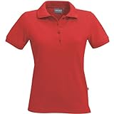 HAKRO Damen Polo-Shirt 'Classic' - 110 - rot - Größe: XL