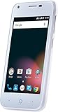 ZTE Blade L110 Smartphone (10,2 cm (4 Zoll) Display, 5 Megapixel Kamera, 4 GB Speicher) Weiß