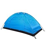 SH-RuiDu Outdoor Zelt, Single Person Freizeit Wasserdichtes Zelt für Camping Angeln Klettern