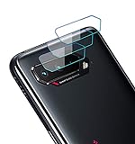 NOKOER Kamera Glas Schutzfolie Kompatibel für Asus ROG Phone 5/5S/5S Pro/Ultimate, [3 Stück] Ultradünnes Gehärtetes 2.5D Kamera Schutzglas, 360 Grad Schutzkamera- Transparent