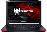 Acer Predator 17 G9-793-70F3 43,9 cm (17,3 Zoll Ultra-HD IPS matt) Gaming Laptop (Intel Core i7-6700HQ, 32GB RAM, 512GB SSD, 1000GB HDD, NVIDIA GeForce GTX 1070, 8GB VRAM, DVD, Win 10) schwarz/rot