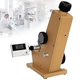 MiBoce Professionelles Digitales Laborrefraktometer, Monokulares Abbe-Refraktometer, Mit Digitalem Thermometer, Messbereich 1.300–1.700 ND Und 0–95% Brix, Für Medikamente, Erdöl, Gewü