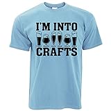 Ich Bin In Craft Beer T-Shirt - (Sky Blue/M)