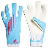 Adidas H57703 X GL TRN J Gloves Unisex Kids Sky Rush/White/Team Shock pink 5