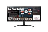 LG 34WP500-B 86,7 cm (34 Zoll) UltraWide Monitor (Full HD, IPS-Panel, 21:9-Format), schwarz