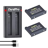 DuraPro 2X 1800mAh Akku + Dual USB Ladegerät mit Typ C-Port für Insta360 ONE X2 Kamera