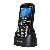 Big Button Handy, 2G Dual SIM Senior entsperrtes Handy für ältere Menschen mit Dock und 1600mAh Akku.