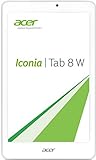 Acer Iconia Tab 8 W (W1-810 HD) 20,1 cm (7,9 Zoll) Tablet-PC (Intel Atom Z3735G, 1,3GHz, 1GB RAM, 32GB eMMC, HD Display mit IPS Technologie, Touchscreen, Win 8.1) weiß