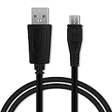 CELLONIC® USB Kabel 1m kompatibel mit SumUp Air Ladekabel Micro USB auf USB A 2.0 Datenkabel 1A schwarz PVC