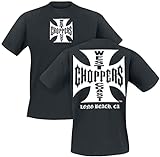 WEST COAST CHOPPERS OG Classic Männer T-Shirt schwarz XL 100% Baumwolle Biker, Rockwear