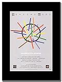 gasolinerainbows - Depeche Mode - Sounds of The Universe - Magazin Promo-Artwork auf Einer schwarzen Halterung - Matted Mounted Magazine Promotional Artwork on a Black Mount