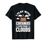 DevOps Engineer Cloud Computing Ich spiele mit Containern T-Shirt