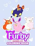 Rainbow Joy! - Furby Coloring Book: Cuties coloring for kids - Boost Creativity