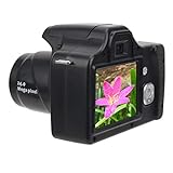 Vbestlife Videokamera Camcorder Full HD SLR-Kamera 3.0-Zoll-TFT-LCD-Bildschirm 24MP 16X Zoom-Camcorder Eingebauter 1500-mAh-Akku(#2)
