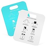 Cabilock 2er Set Shirt Faltbrett Faltbrett Für T Shirts Und Kleidung Faltwerkzeug Für Erwachsene Einfache Handhabung Für Perfekte Falttechnik Ideal Für Zuhause Und Unterweg