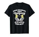 Nymphensittiche Nachbarn Lieben Vogelgesang Nymphensittich T-S