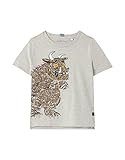 Joules Tom Jungen T-Shirt Archie Greymelange mit großem Print: Grüffelo Groesse 5 Jahre