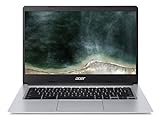 Acer Chromebook 14 Zoll (CB314-1H-C7PS) (ChromeOS, Laptop, FHD Display, Akkulaufzeit: Bis zu 12,5 Stunden, 4 GB LPDDR4 RAM / 64 GB eMMC, 1,5 Kg leicht, 19,7 mm dünn)