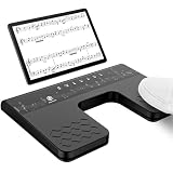 SHTALHST Bluetooth Page Turning Pedal Für Tablet-Smartphones, Page Turner Kabellos, Wireless Page Turner Pedal, External Page Tuner Pedal Wireless Für Live-Auftritte, Konzerte,