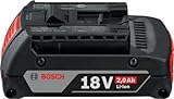 Bosch Professional GBA 18 V 2,0 Ah M-B Einschubakku, 2607336906
