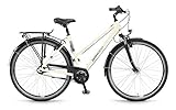 Winora Holiday N7 Trekking Bike 2021 (28' Damen Trapez 48cm, Offwhite (Damen))