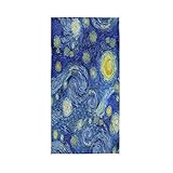 ALAZA Galaxy Nebula Spaxe Wolke Sonne Handtücher Baumwolle Gesicht Handtuch Bad Badezimmer Dekor 76,2 x 38,1 cm