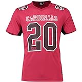 Majestic Athletic Arizona Cardinals NFL Moro Poly Mesh Jersey Tee T-Shirt Trikot