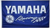 Dimike Yamaha Racing Flagge Motorrad Bike Moto GP 91 x 152 cm Banner