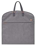 TITAN Kleidertasche mit separatem Wäschefach + Hängevorrichtung, Gepäck Serie BARBARA: Exklusive Garment Bag im eleganten Look, 383301-04, 61 cm, 3,5 Liter, grey (grau)