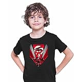 Black Widow Movie Scarlett Natasha Romanoff Marvel Kinder Geschenk T-Shirt für Kinder, Schwarz , 9-11 Jahre