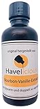 Havelicious Bourbon Vanille Extrakt 50 ml - Hochdosiert, sozial, ohne Zusätze & Ethanol, Bourbon Vanille aus Madagaskar, hergestellt im Havelland
