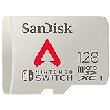 SanDisk microSDXC UHS-I Speicherkarte Apex Legends für Nintendo Switch 128 GB (V30, U3, C10, A1, 100 MB/s Übertragung, mehr Platz für Spiele)
