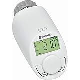 eqiva Bluetooth® Smart Heizkörperthermostat, 141771E0, Weiß, 10,2 x 6,0 x 5,5 cm