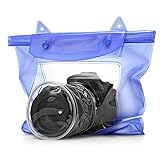 Zonster 1pc wasserdichte Kamera-Tasche, Unterwasser-gehäuse-Kasten PVC-digitalkamera-objektiv Dry Schutz-Beutel-Beutel Für DSLR