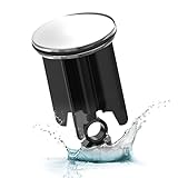 EsGo Sanitär Universal Waschbeckenstöpsel 40 mm - hochwertiger Abflussstopfen für alle handelsüblichen Waschbecken und Bidets - Deutschlands beliebtester Stöpsel in Fast jedem Bad zu Hause