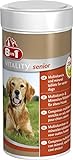 8in1 Multivitamin Tabletten Senior - zur Nahrungsergänzung bei älteren Hunden, 1 Dose (70 Tabletten)