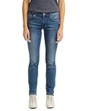 MUSTANG Damen Comfort Fit Style Rebecca Jeans, Blau (Medium Bleach 312), 34W / 32L