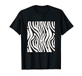 Halloween Kostüm Zebra Verkleidung T-Shirt